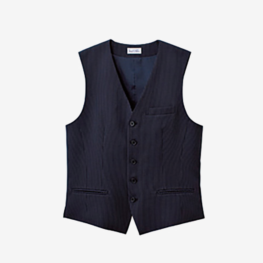 【新品未使用】ENNOY ネイビー ベスト Mサイズ ザエンノイプロフェッショナル The ennoy Professional ロゴ刺繍