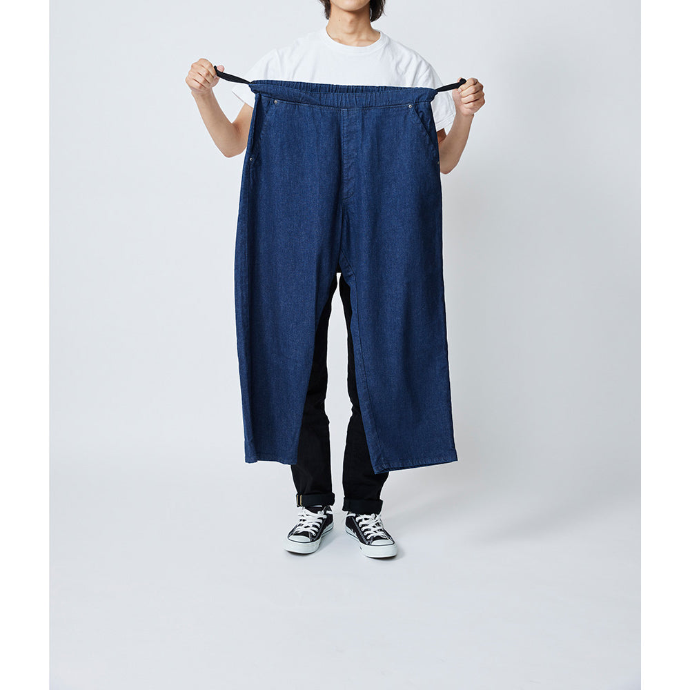 498 PGG ユニセックス 定価33,000円 イージーパンツ ネイビー系 M COOKMAN（クックマン） シェフパンツ 無地 テーパード イージーパンツ