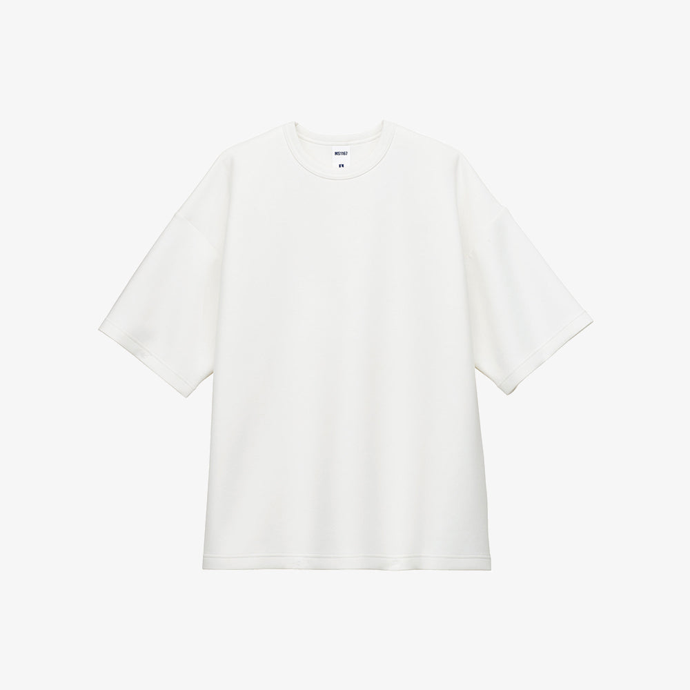 8オンスダンボールニットビッグシルエットTシャツ（ポリジン加工