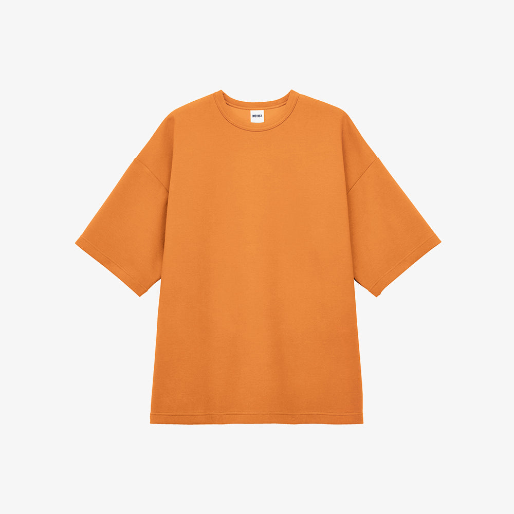 8オンスダンボールニットビッグシルエットTシャツ（ポリジン加工