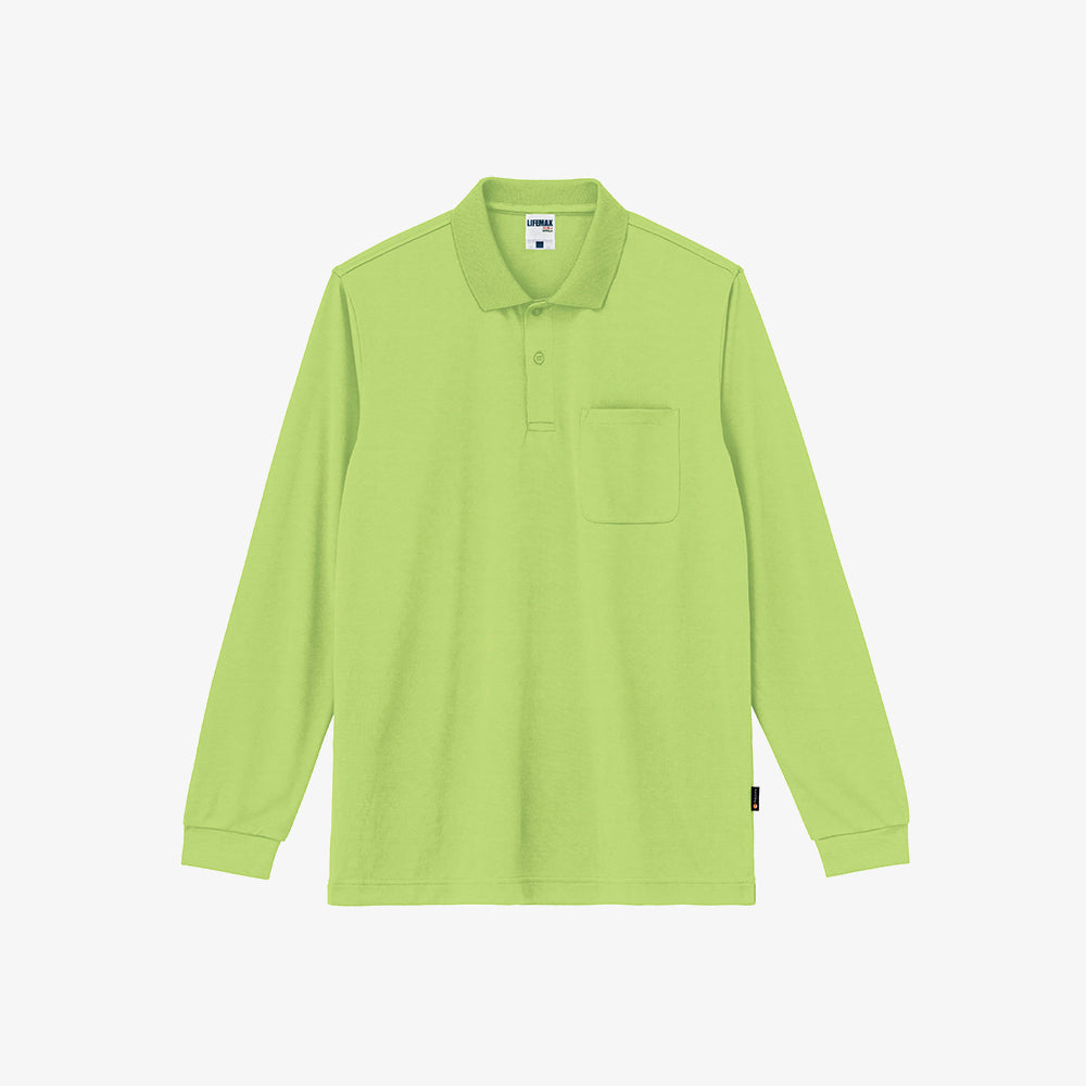 値下不可【未使用定価2.3万】NEUTRALWORKS ロングスリーブポロ M 公式・アウトレット】コメリナ/ ロングスリーブポロ（ユニセックス